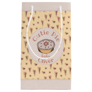Sacola Para Presentes Pequena Queda Sexo Neutro Cutie Pie Baby