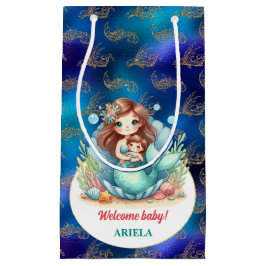 Sacola Para Presentes Pequena Querida Pequena Sereia Doce