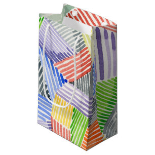 Sacola Para Presentes Pequena Quilt. de Corte I