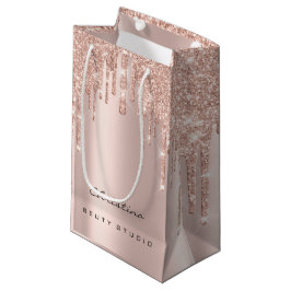 Sacola Para Presentes Pequena Quinceañeras Sweet 16th Bridal Makeup Lashes Favor