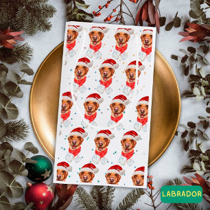 Sacola Para Presentes Pequena Raça de Cachorro Labrador Natal
