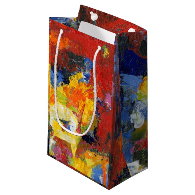 Sacola Para Presentes Pequena Race Day (Frente inclinada)