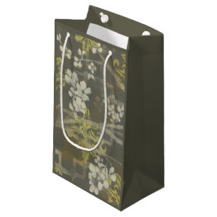 Sacola Para Presentes Pequena Ramificação de Flor I Padrão