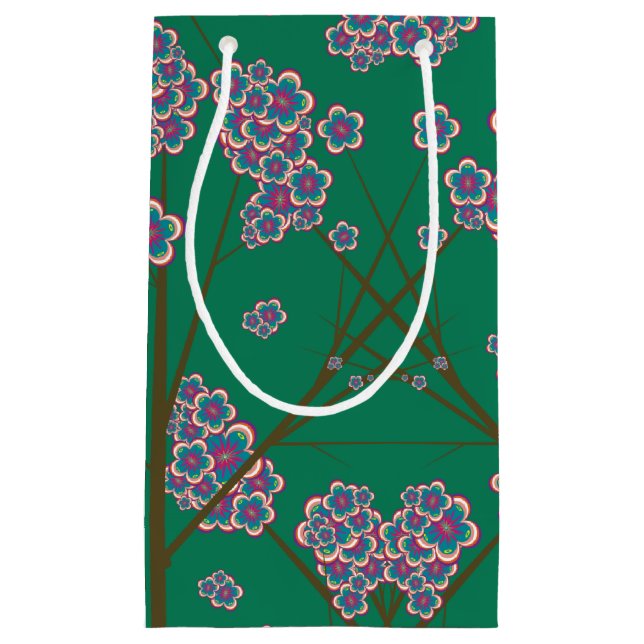 Sacola Para Presentes Pequena Ramificações Peculiares - Pequeno Saco-Presente (Frente)