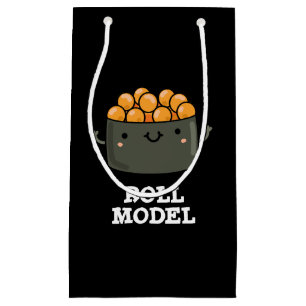 Sacola Para Presentes Pequena Roll Modelo Funny Comida Sushi Roll Pun