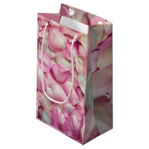 Sacola Para Presentes Pequena Rosa