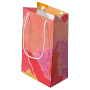 Sacola Para Presentes Pequena Rosa IV