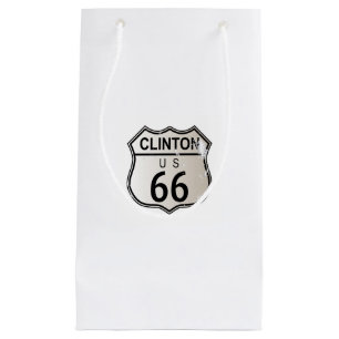 Sacola Para Presentes Pequena Rota Clinton 66