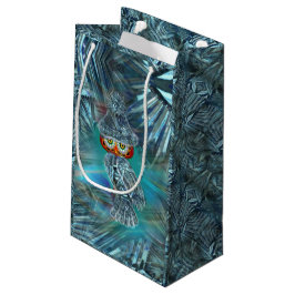Sacola Para Presentes Pequena Saco cristalizado do presente da coruja da forma