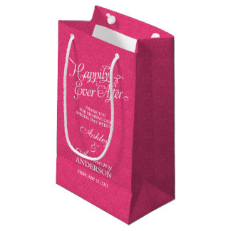 Sacola Para Presentes Pequena Saco De Casamento Feliz Para Sempre Depois Do Luga