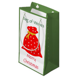 Sacola Para Presentes Pequena Saco de desejos