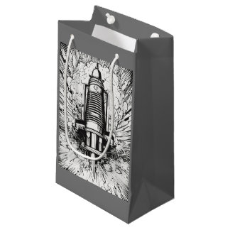 SACOLA PARA PRESENTES PEQUENA SACO DE PAPEL