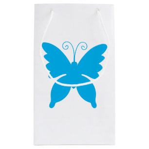 Sacola Para Presentes Pequena Saco de Presente da Silhueta Butterfly