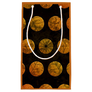 Sacola Para Presentes Pequena Saco de presente da teia de aranha de bolinhas pre