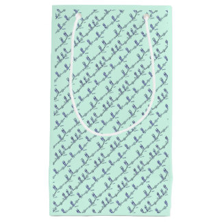 Sacola Para Presentes Pequena Saco de Presente de Aulas de Dança (Verde)