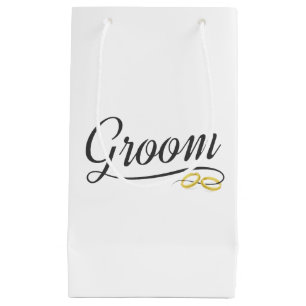 Sacola Para Presentes Pequena Saco de Presente de Caligrafia para Casamento Flor