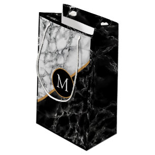 Sacola Para Presentes Pequena Saco de Presente de Carta Personalizado Mármore