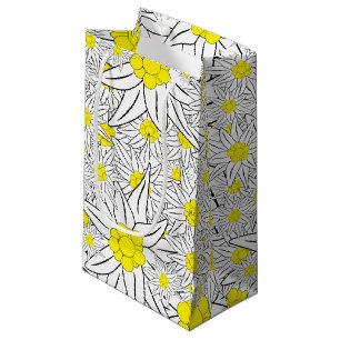 Sacola Para Presentes Pequena Saco de Presente de Edelweiss Negrito