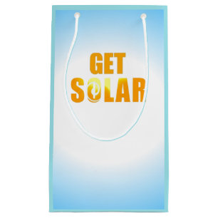 Sacola Para Presentes Pequena Saco de Presente de Energia Solar Ecológico com Lo