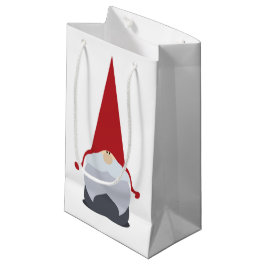 Sacola Para Presentes Pequena Saco de Presente de Gnome de Natal