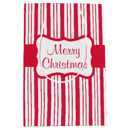 Sacola Para Presentes Pequena Saco de Presente de Natal de Doce de Hortelã Retro