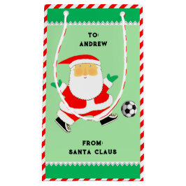 Sacola Para Presentes Pequena Saco de Presente de Natal de Futebol Criativo Pequ