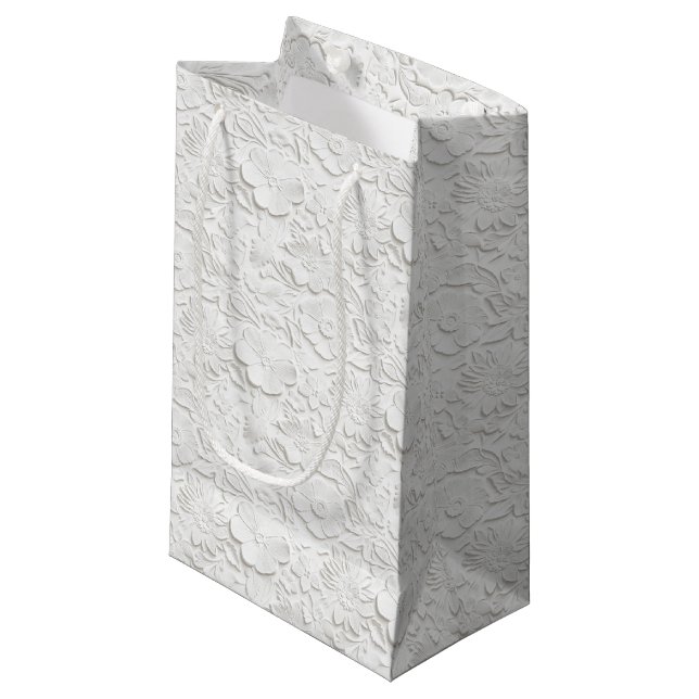 Sacola Para Presentes Pequena Saco de Presente de Papel (Frente inclinada)