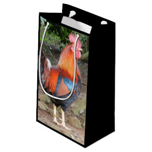 Sacola Para Presentes Pequena Saco de presente do Red Rooster