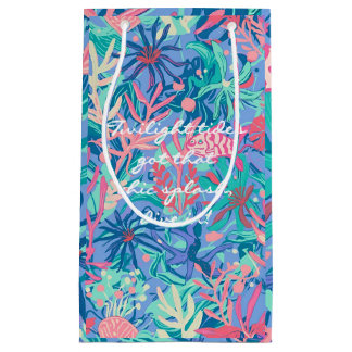 Sacola Para Presentes Pequena Saco de presente em gráfico elegante