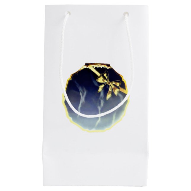 Sacola Para Presentes Pequena Saco de Presente ESTILO DE DESIGN DE NATAL  (Frente)