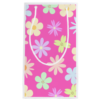 Sacola Para Presentes Pequena Saco de Presente FlowerPower