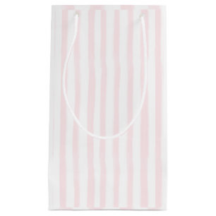 Sacola Para Presentes Pequena Saco de presente listrado de rosa