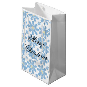 Sacola Para Presentes Pequena Saco de Presente Personalizado com Padrão Floral A