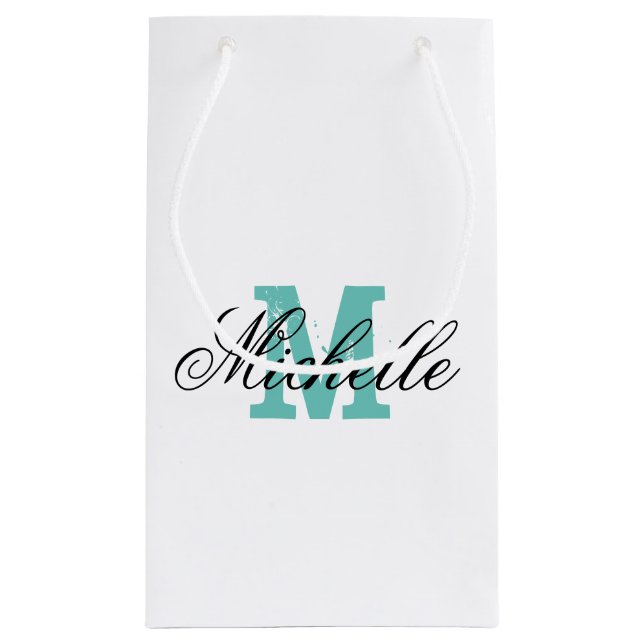 Sacola Para Presentes Pequena Saco de presente personalizado para casamento com  (Verso)