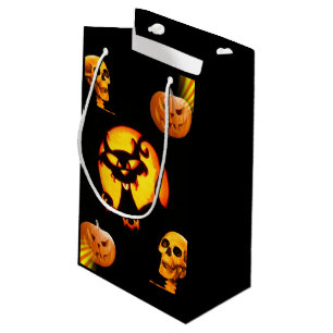 Sacola Para Presentes Pequena Saco de Presentes Feliz Halloween