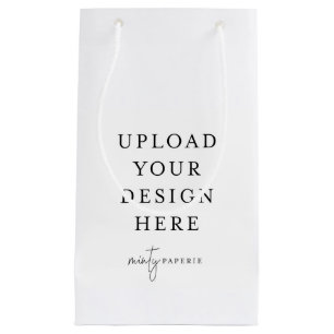 Sacola Para Presentes Pequena Saco de presentes personalizado, 5" x 8,5"