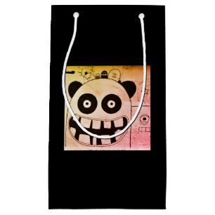 Sacola Para Presentes Pequena Saco de presentes personalizado - MONSTRO FELIZ, p