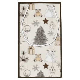 Sacola Para Presentes Pequena Saco de presentes personalizado - Pequeno, brilhan