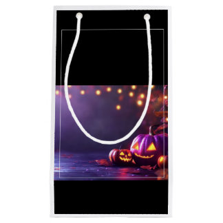 Sacola Para Presentes Pequena Saco do Festa de Carteira da Abóbora de Abóbora de