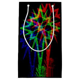 Sacola Para Presentes Pequena Saco do Presente da Estrela Psicodélica