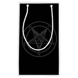Sacola Para Presentes Pequena Saco do presente de Baphomet