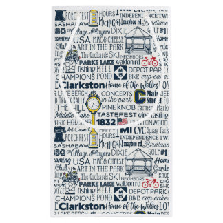 Sacola Para Presentes Pequena Saco do presente de Clarkston Michigan