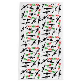 Sacola Para Presentes Pequena Saco do Presente de Natal AR-15