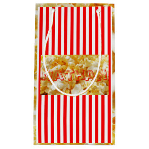 Sacola Para Presentes Pequena Saco do presente do cinema da pipoca