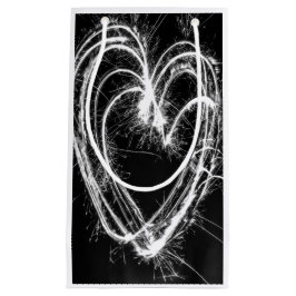 Sacola Para Presentes Pequena Saco do presente do coração