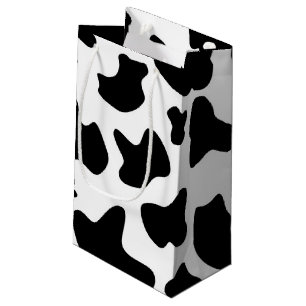 Sacola Para Presentes Pequena Saco do presente do impressão da vaca