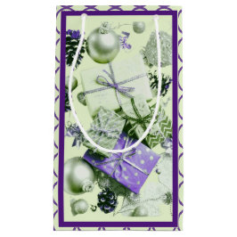 Sacola Para Presentes Pequena Saco do Presente Psicodélico