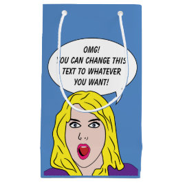 Sacola Para Presentes Pequena Saco feito sob encomenda do presente da MULHER