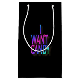 Sacola Para Presentes Pequena Saco personalizado costume do presente dos doces