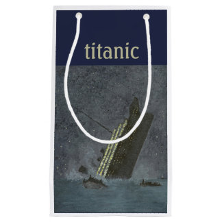 SACOLA PARA PRESENTES PEQUENA SACO TITÂNICO DO PRESENTE